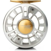 Temple Fork Outfitters NTR III Large Arbor Fly Reel Clear/Gold CNC Aluminum