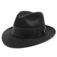 thumbnail image 1 of Temple Fur Felt Fedora Hat, 1 of 69