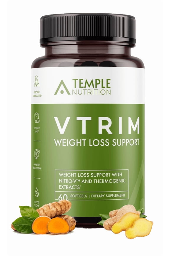 Weight Loss Supplement Capsules, Appetite Suppressant & Sleep Support, 60 Servings