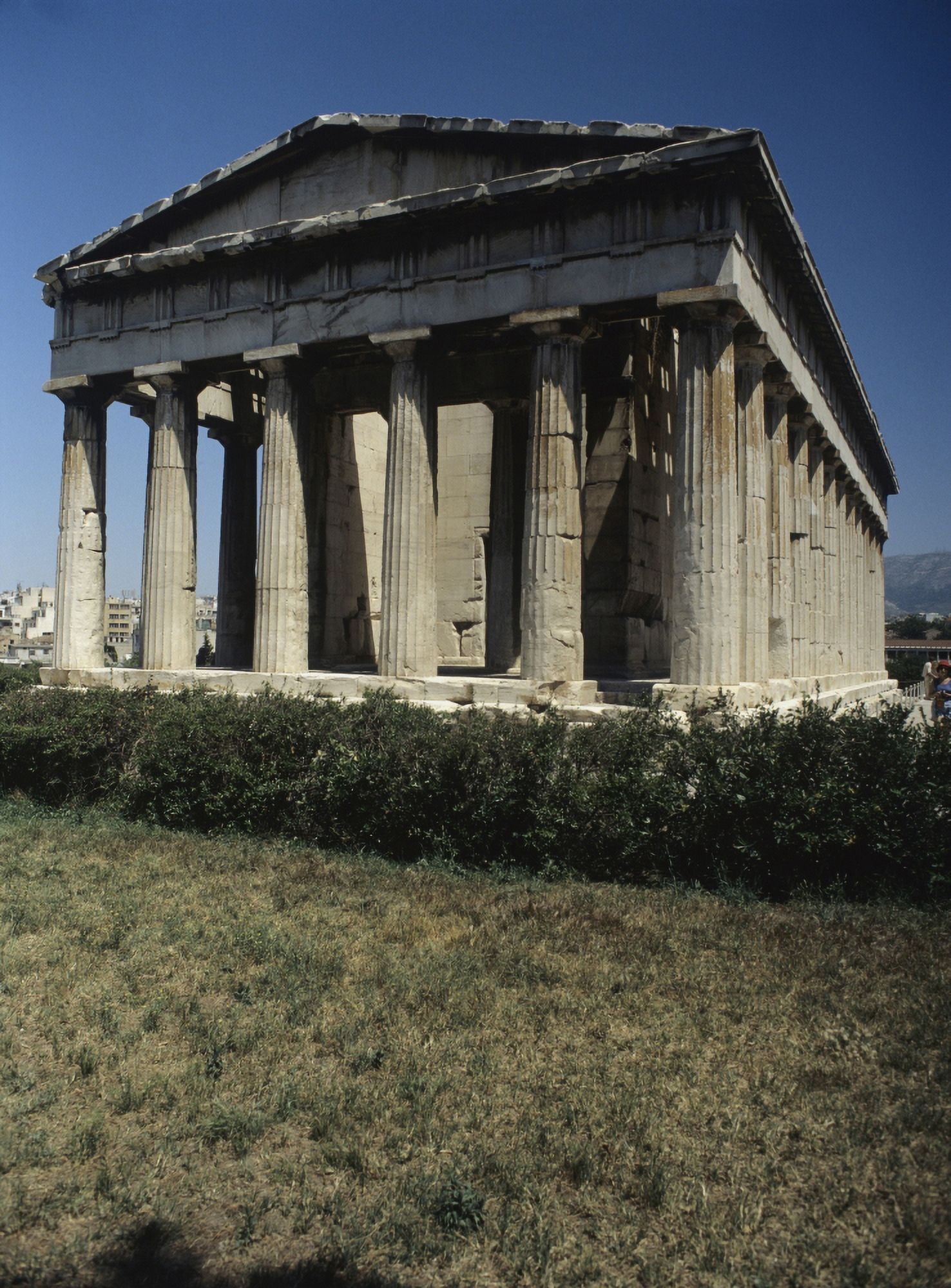 Temple Of Hephaestus Also Known As Hephaesteios Canvas Art - (18 x 24)