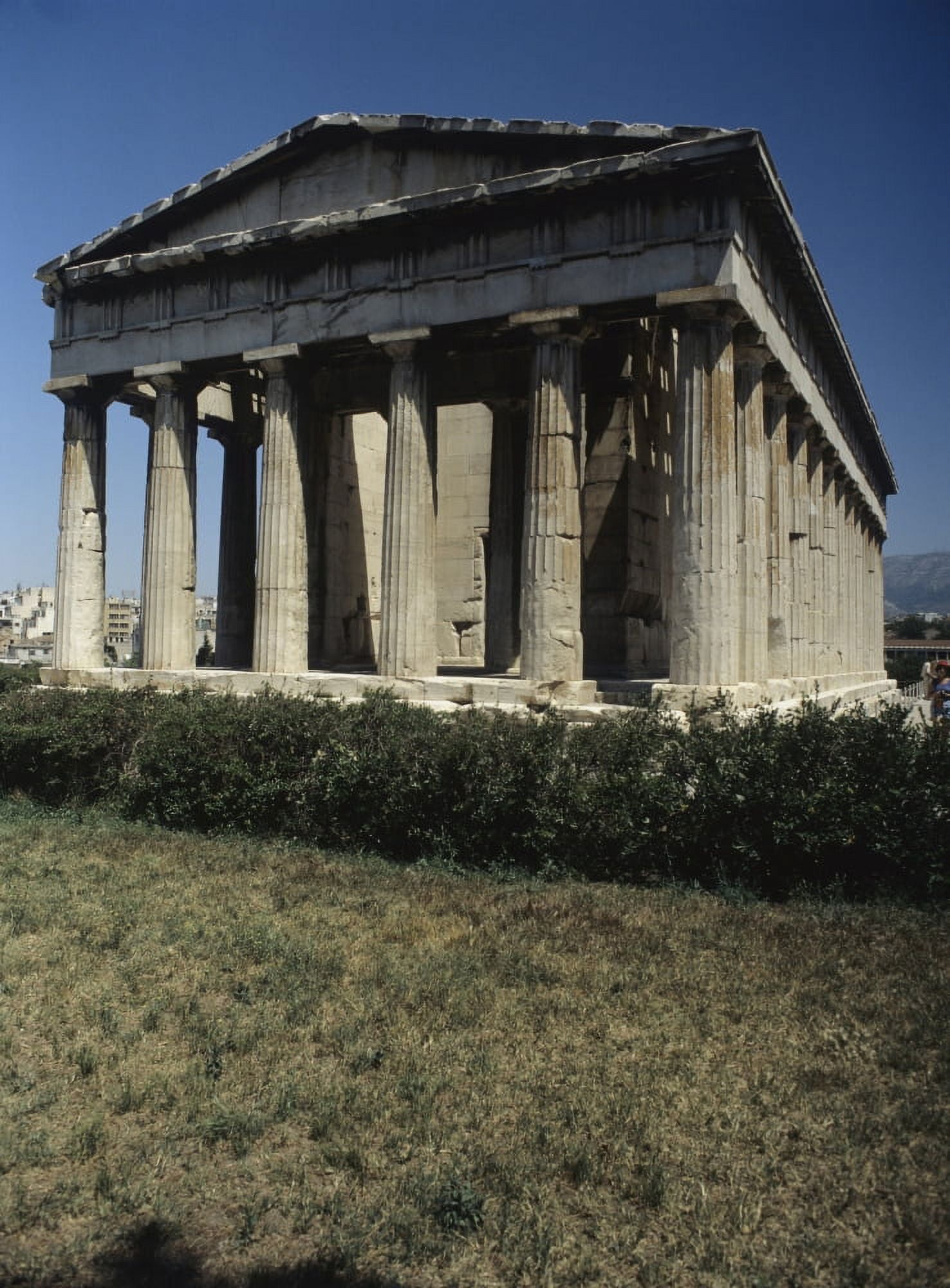 Temple Of Hephaestus Also Known As Hephaesteios Canvas Art - (24 x 36)