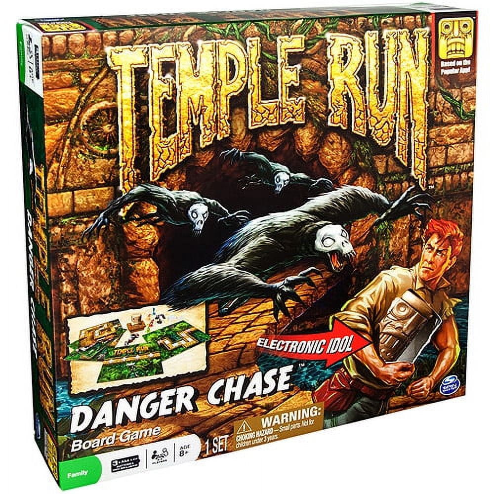 Temple Run Board Game Danger Chase Spinmaster Real time, Electronic idol  timer