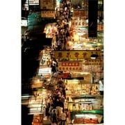 Temple Street Market, Kowloon, Hong Kong, China Poster Print by Walter Bibikow (24 x 36)