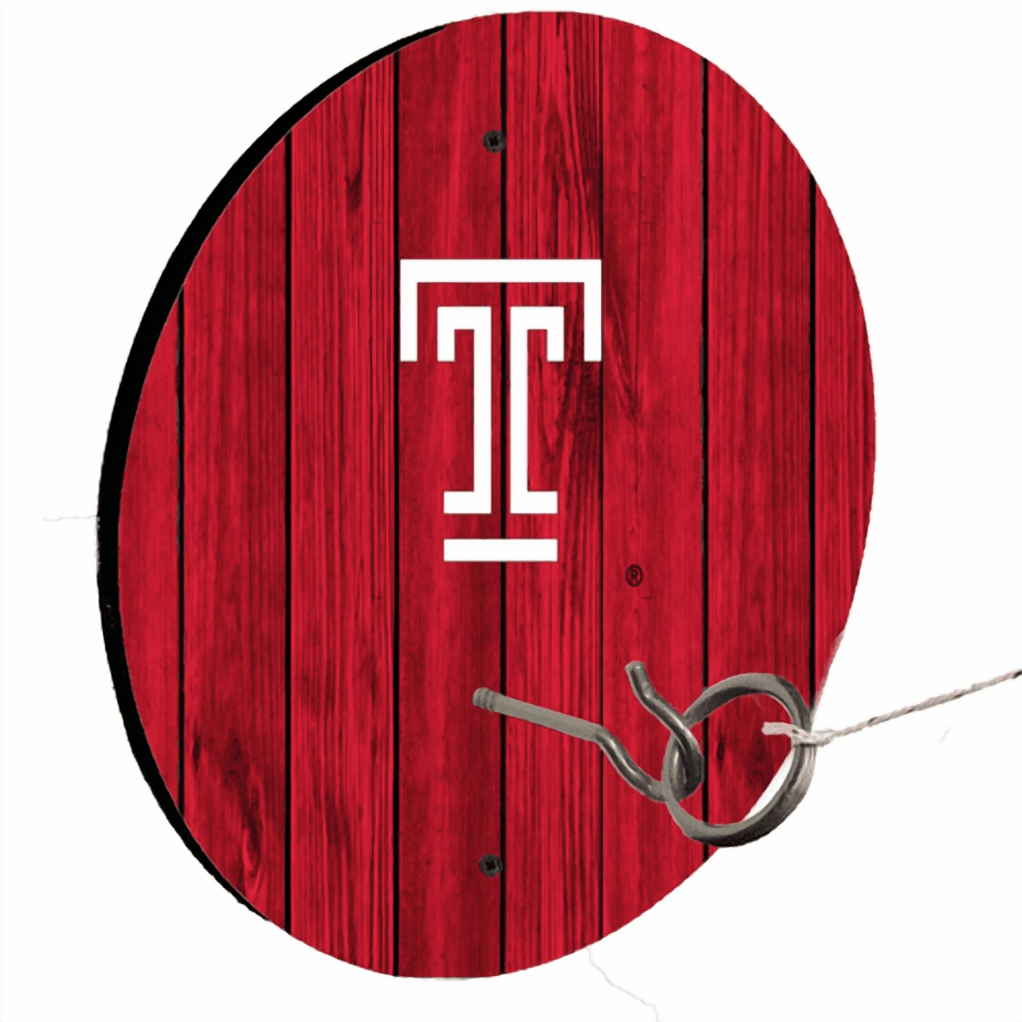 Temple University Maroon Ring Toss Lawn Game