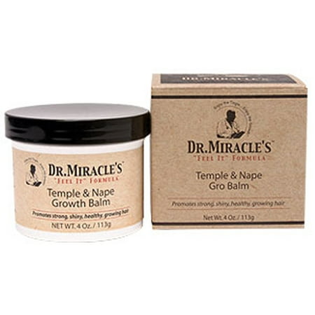 Temple and Nape Gro Balm by Dr. Miracles for Unisex - 4 oz Treatment