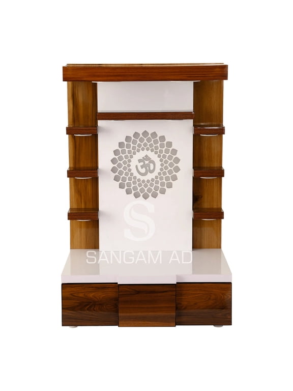 Temple for home with in build LED | Laser cut finish