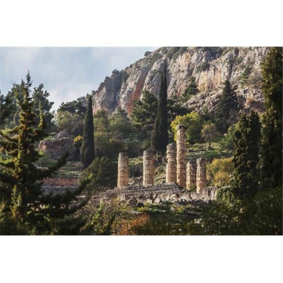 Temple of Apollo; Delphi  Greece Poster Print