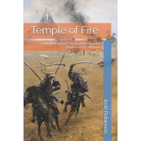 Temple of Fire: A Middle Eastern Fantasy Adventure for Players of 1st-7th level, (Paperback)