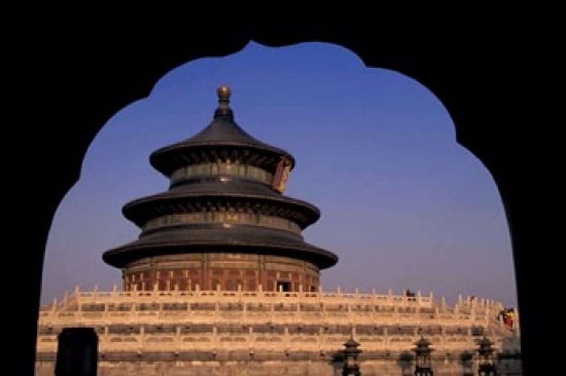 Temple of Heaven Beijing China Canvas Art - Keren Su DanitaDelimont (36 x 24)
