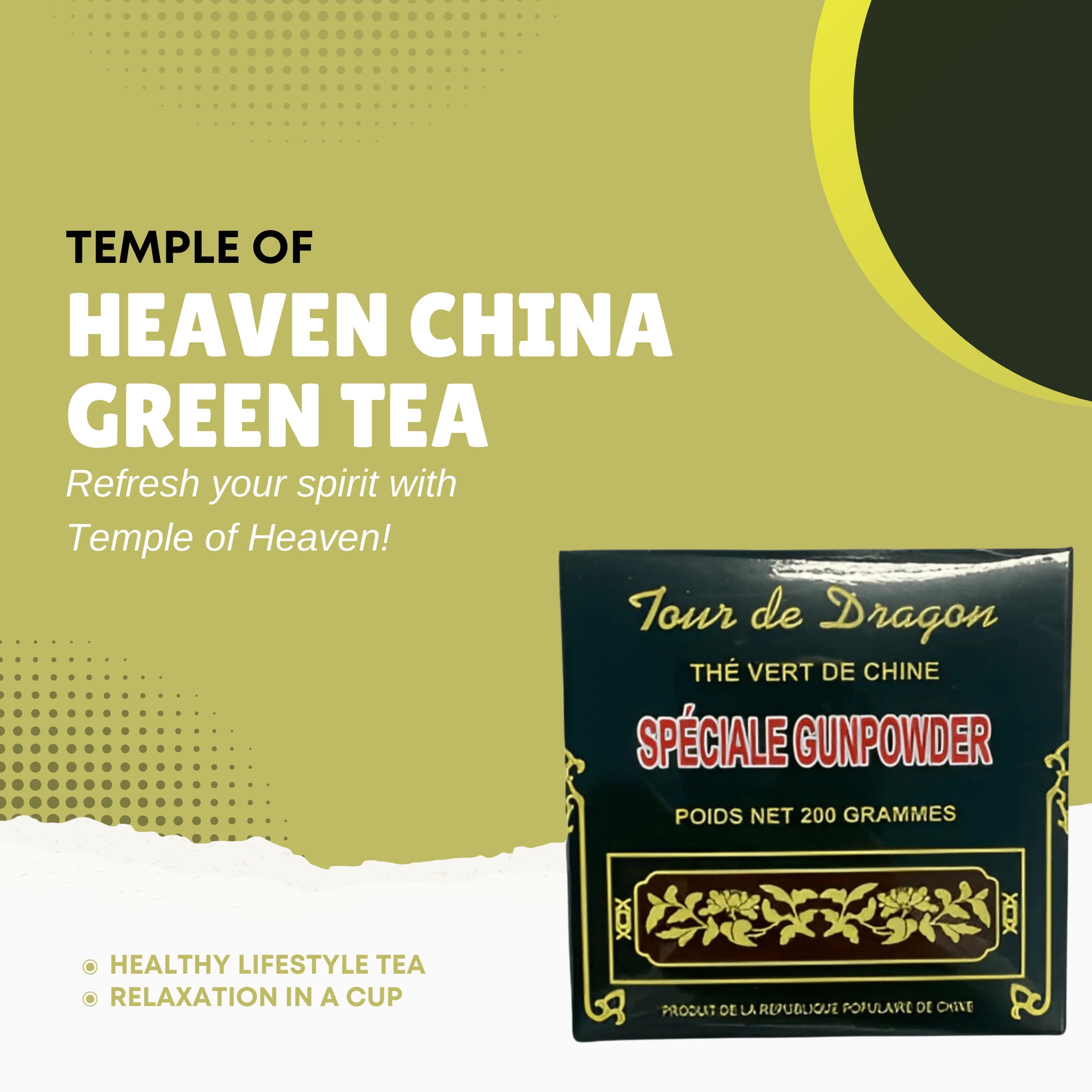 Temple Of Heaven China Green Tea Special Gunpowder