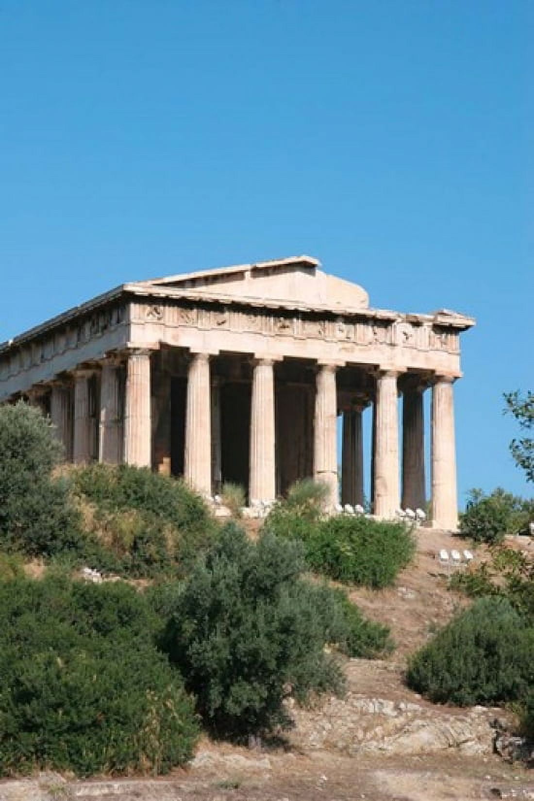 Temple of Hephaestus Ancient Architecture Athens Greece Canvas Art - Prisma Archivo DanitaDelimont (25 x 37)