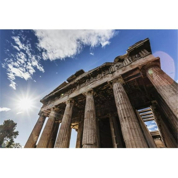 Temple of Hephaestus - Athens Greece Poster Print by Reynold Mainse - 19 x 12