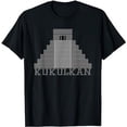 thumbnail image 1 of Temple of Kukulkan - El Templo Aztec Pyramid Chichen Itza T-Shirt, 1 of 5