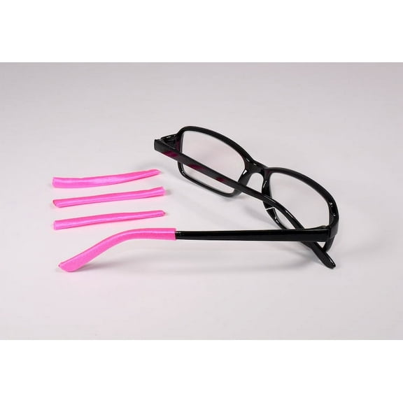 Templesox Anti-Slip Soft Eyeglass Temple Tip Sleeves Comfort for Men, Women & Kids - 2 Pairs