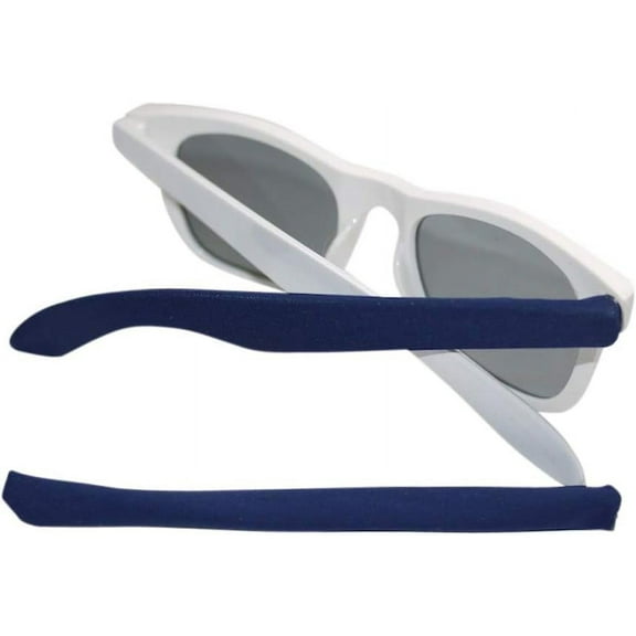 Templesox Eyewear Sleeves Glasses Frame Arm Protector Sleeves for Men & Women, Navy Blue Small