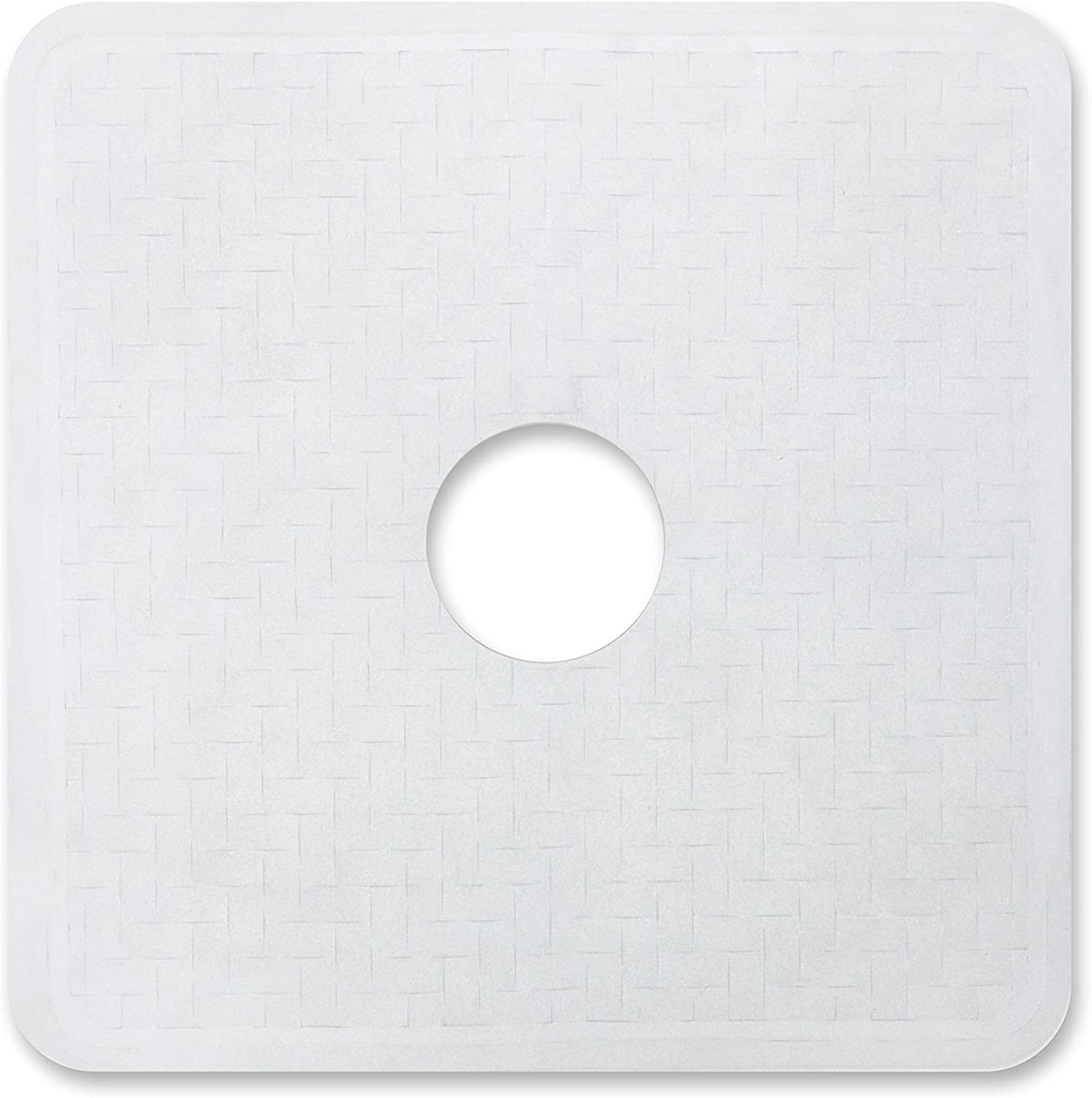 HANDITREADS Non-Slip Shower Mat, 24 x 24, Clear, Adhesive, Mold and Mildew  Resistant (HTSM2424CP1)