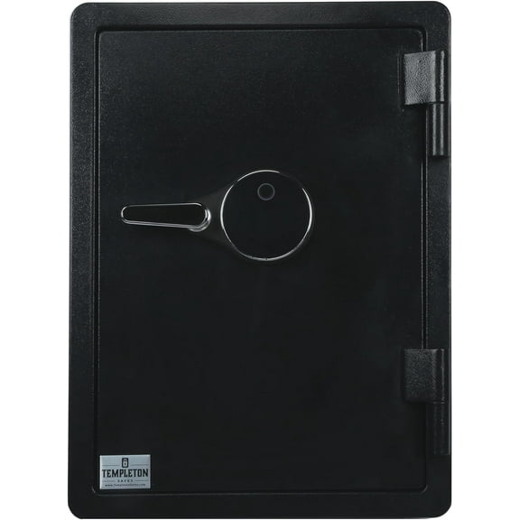 Templeton Safes T702 Large ETL-Certified 1 Hour Fireproof Safe Advanced Biometric & Multi-User Electronic Keypad, Key Backup