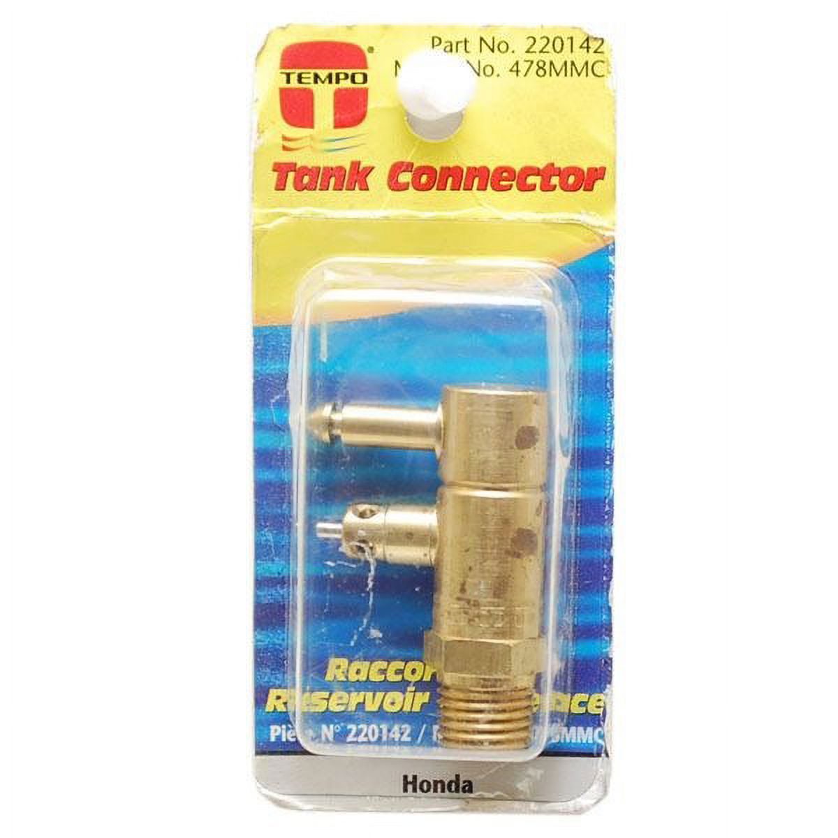 Tempo 220142 Honda 1/4 Inch Boat Fuel Line Connector