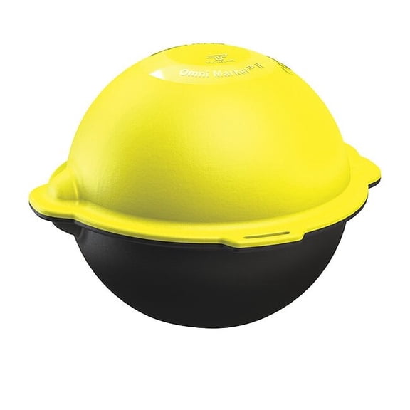 Tempo Communications Marker Ball, Polyethylene, Black/Yellow OM-04