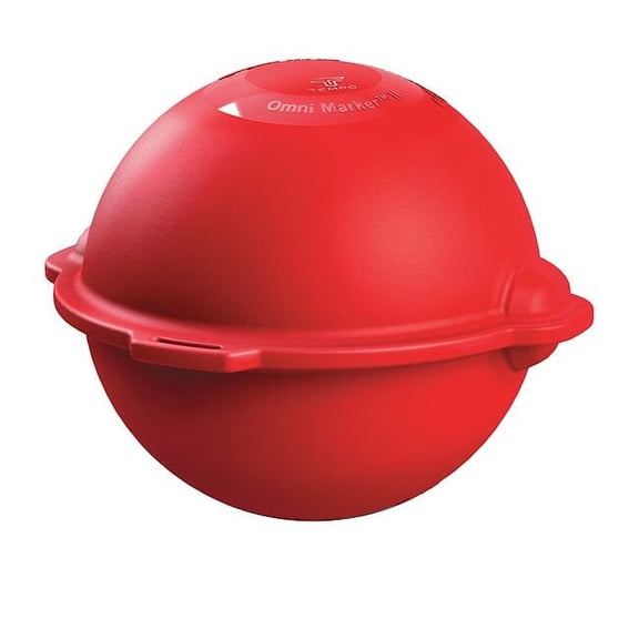 Tempo Communications Marker Ball, Polyethylene, Red OM-09