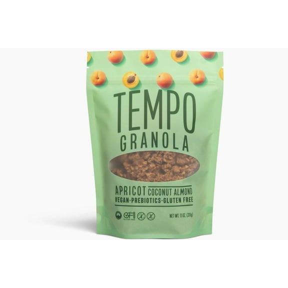 Tempo Granola Apricot Coconut Almond 11 oz (Pack of 6)