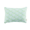 thumbnail image 1 of Tempo Home Lillian Palm Beach Retro Collection - 14x20" Outdoor Lumbar Toss Pillow with Self Welt Cord 14x20 - Watercolor Shells Turquoise, 1 of 5