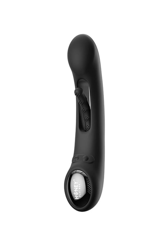 Tempo Pressure Sensing App-Controlled Flapping Vibrator - Black