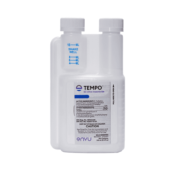 Tempo SC Ultra Insecticide - Broad Spectrum Insecticide - 240 ml Bottle by Envu (Formerly Bayer)