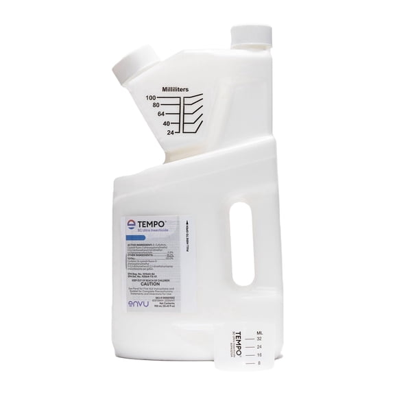 Tempo SC Ultra Insecticide Concentrate 900 ml | Fast-Acting Residual Pest Control | Liquid Indoor/Outdoor Bug Killer | Broad-Spectrum Control for Ants, Spiders, and Other Crawling Insects.