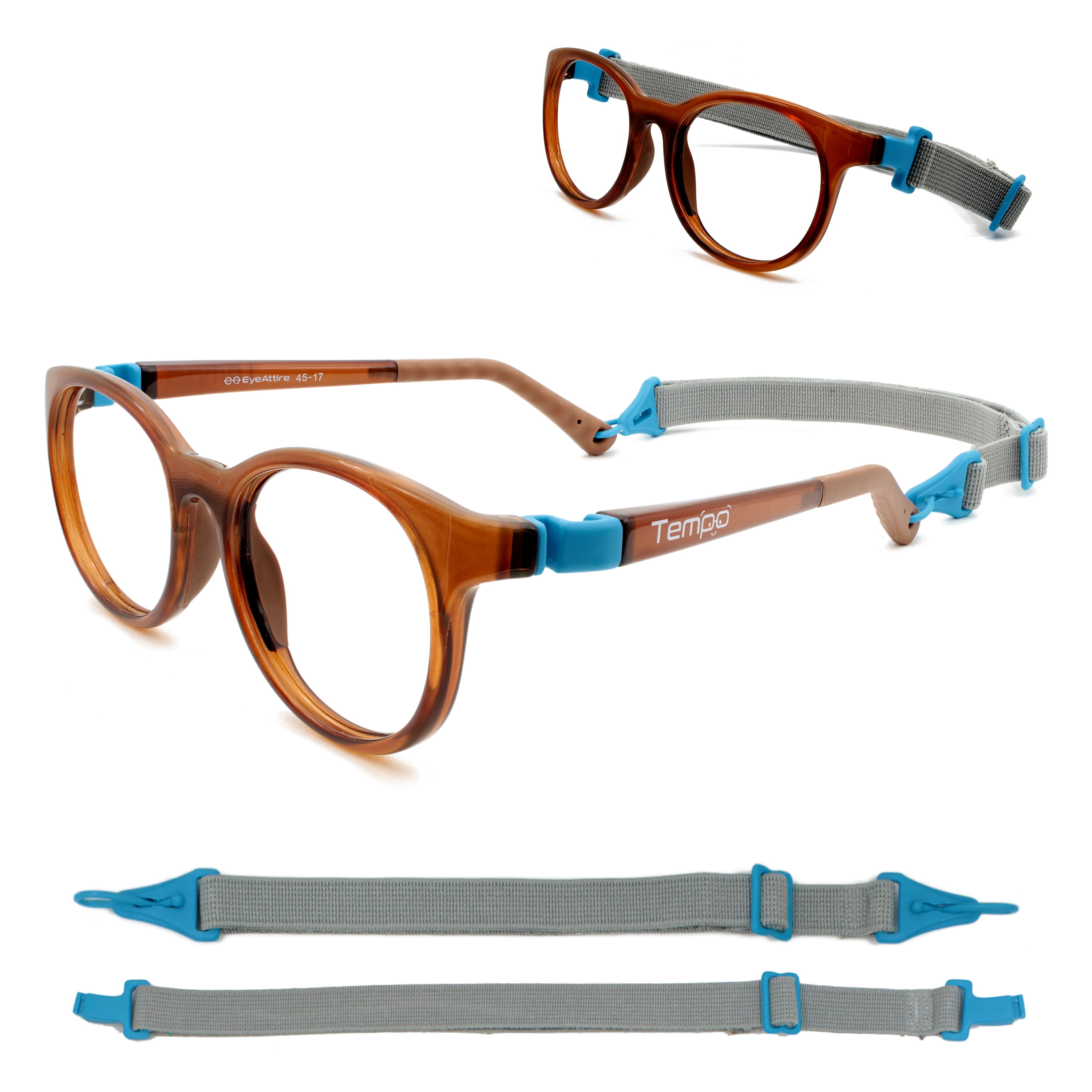 Tempo Unbreakable Kids Glasses Flexible Fashion Glasses For Kids