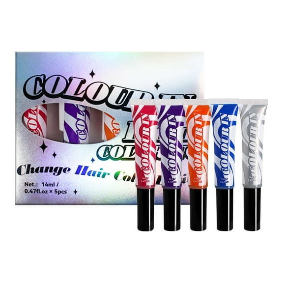 Temporary Hair Color for Comblor Orange Hair Dye Washable Hair Color Wax for Girls Boys Teens Adults Ideal Gifts for Birthday Cosplay Party Halloween Children's Day 70ml Makeup Organizers