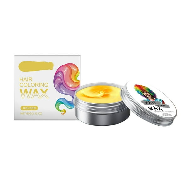 Temporary Hair Color Wax for Kids, Women Men Colored Hair Styling Mud, Washable Style Dye for Girl Boy Teens, DIY Instant Hair Coloring Gel Cream for Cosplay Halloween Children's Day