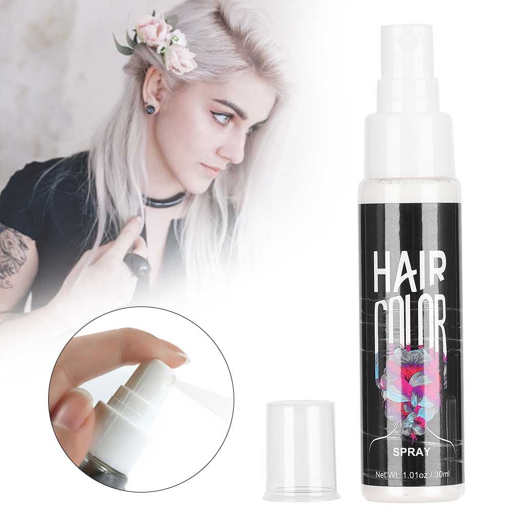 Temporary Hair Dye, Disposable White Hair Dye Spray, Hair Colour Spray,kids hair dye, Unisex DIY