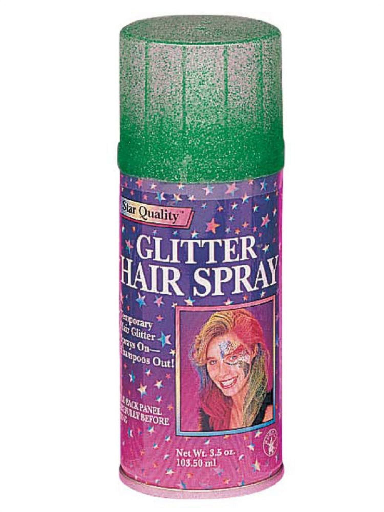 Temporary HairSpray Hair Spray Glitter Halloween Makeup Make Up Spray 3 oz  