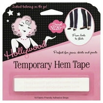 Temporary Hem Tape Strips, 18 ct