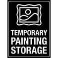 thumbnail image 1 of Temporary Painting Storage Retro Aluminum Sign Metal Tin Sign Vintage Style Funny Pool Signs Wall Decor Art 8 X 12 Inches, 1 of 4