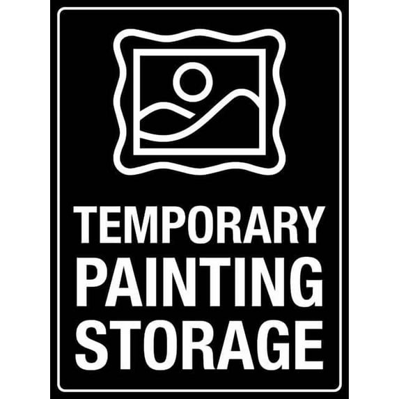Temporary Painting Storage Retro Aluminum Sign Metal Tin Sign Vintage Style Funny Pool Signs Wall Decor Art 8 X 12 Inches