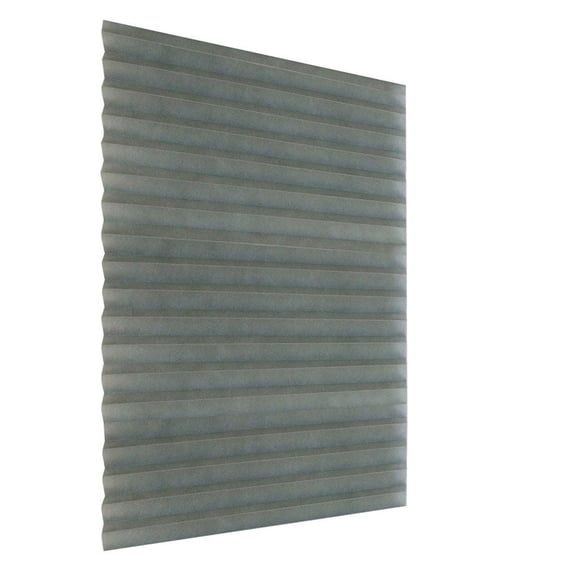 Temporary Pleated Window Shades, Self-Adhesive No Drill Cordless Blackout Blinds, Removable Light Filtering Privacy Blinds for Home, Bedroom, Kitchen, RV, Apartment, Office, Window Blinds