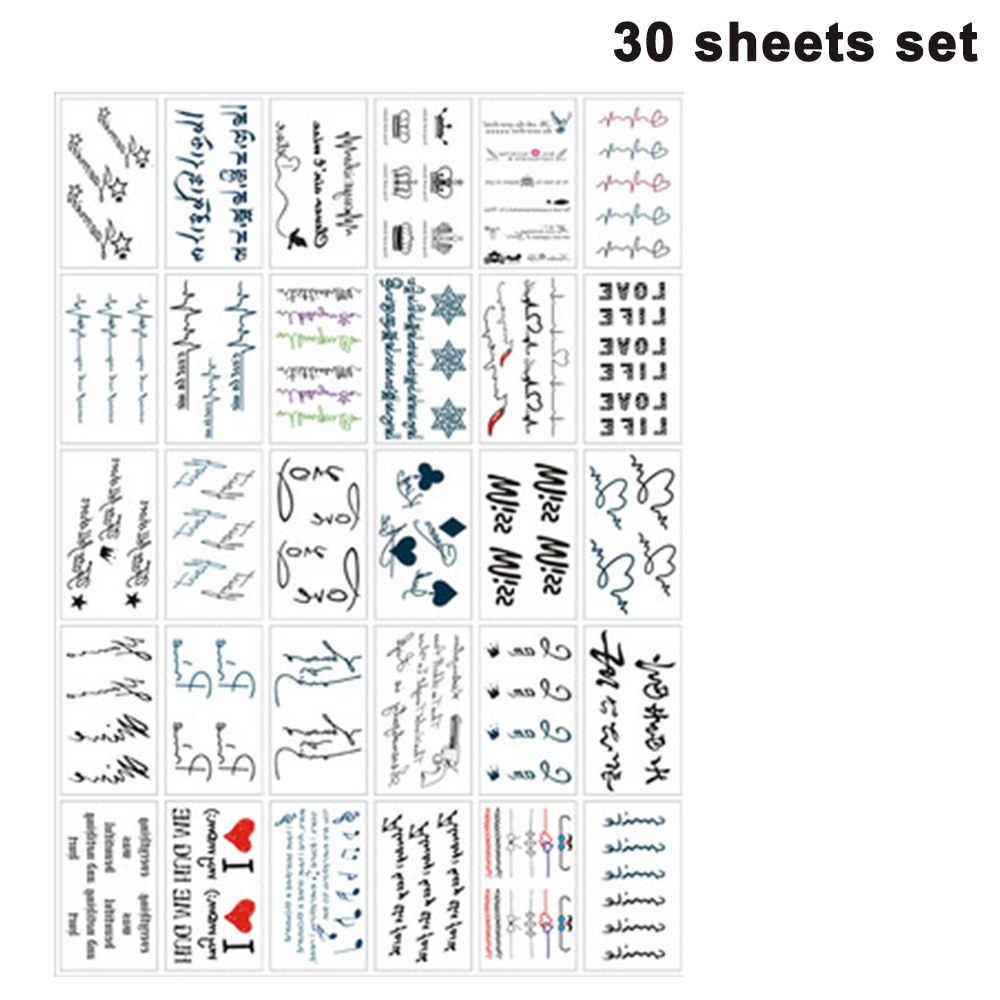 Tattify Best Friends Temporary Tattoos BFFE (Set of 18)