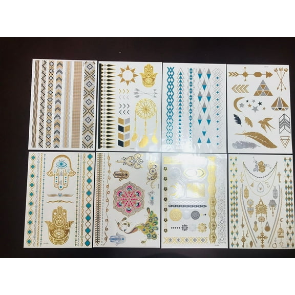 Temporary Tattoos Women and Teen Girls Jewelry