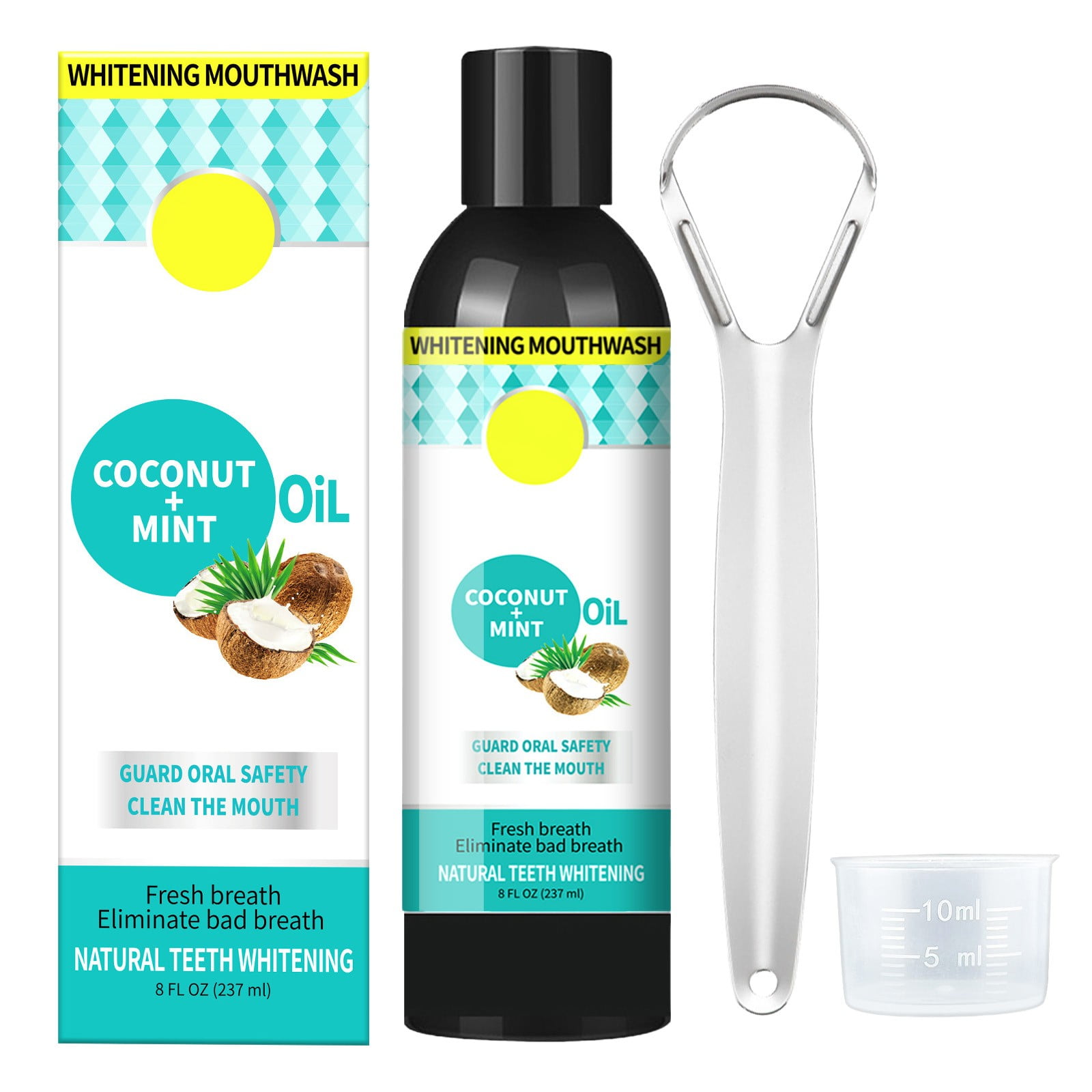 Temporary Tooth Cap for Chipped Tooth Oral Care With Coconut Oil