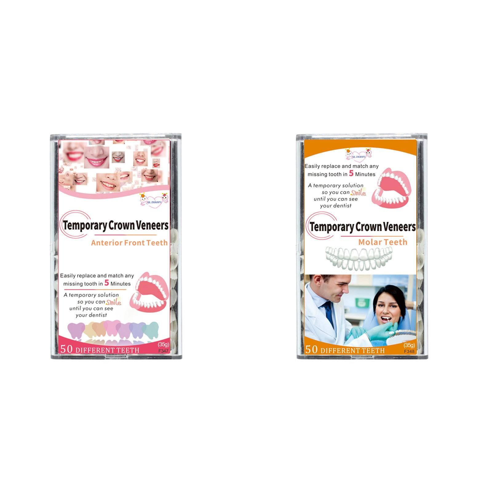 Temporary Tooth Kit For Filling The Missing Broken Tooth And Moldable