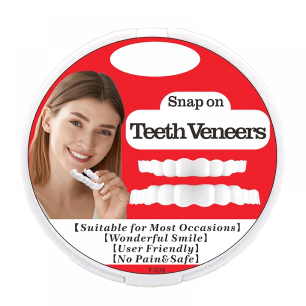 Temporary Tooth Replacement Product Veneers Dentures Veneer Snapon Teeth Fake Teeth Temporary