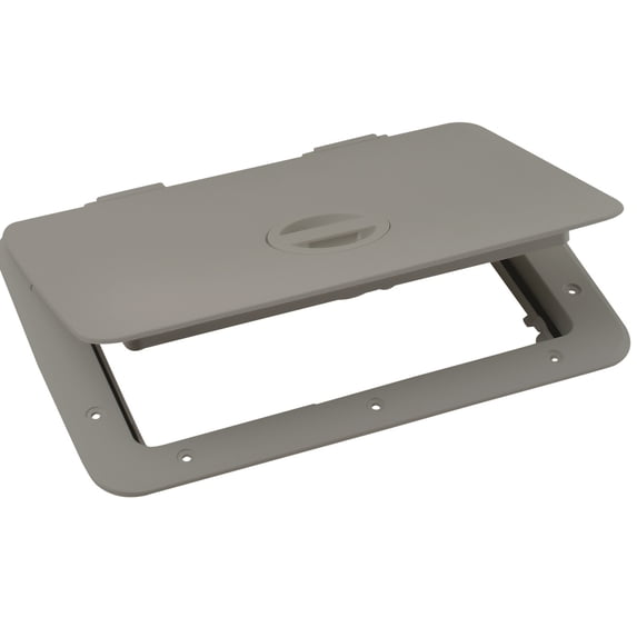 Tempress 1115 Cam Hatch Dog Down Latch w/o Lock - Dark Gray