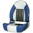 thumbnail image 1 of Tempress 68451 Probax High-Back Orthopedic Boat Seat - Blue/Gray/Carbon, 1 of 5