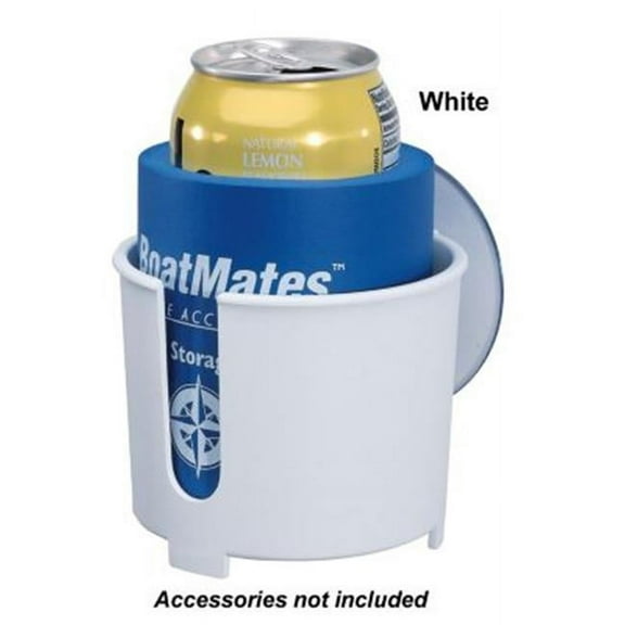 Tempress BoatMates Drink Holder - 3.6 in. x 3.5 in. - White