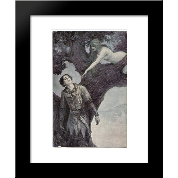 Temptation 20x24 Framed Art Print by Sergey Solomko