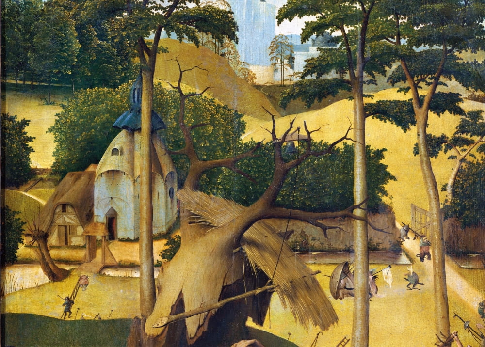 Temptation Of St Anthony Canvas Art - (24 x 18)