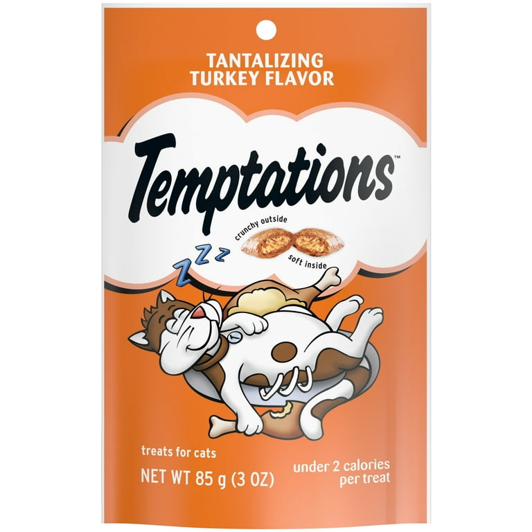 Temptations Classic Crunchy & Soft Tantalizing Turkey Flavor Cat Treats Temptations Classic Crunchy & Soft Tantalizing Turkey Flavor Cat Treats