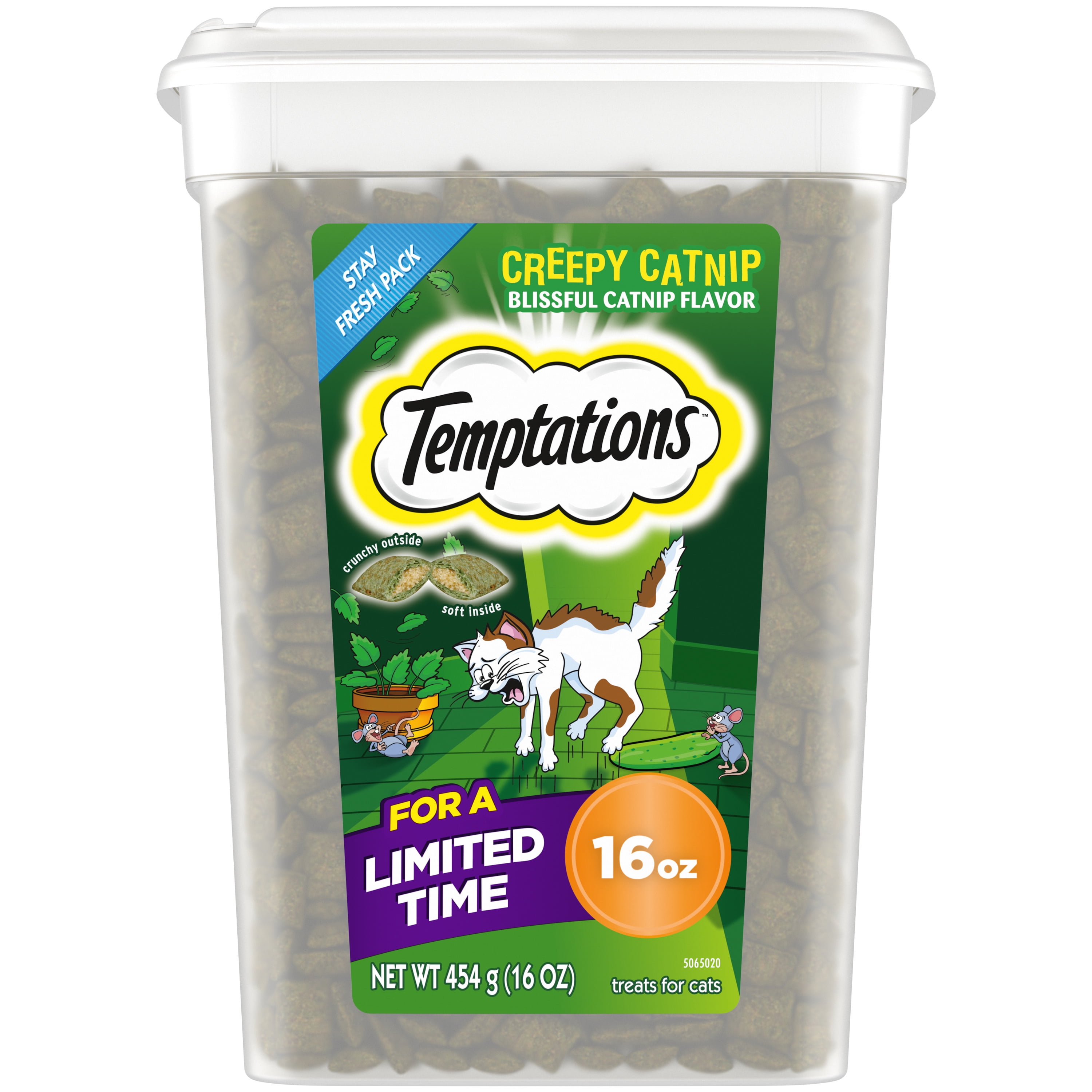 Temptations Classic, Crunchy and Soft Cat Treats, Creepy Catnip Treats